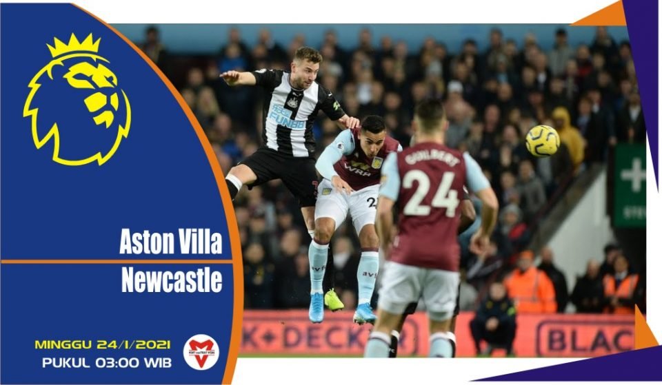 Prediksi Pertandingan Liga Inggris: Aston Villa vs Newcastle United