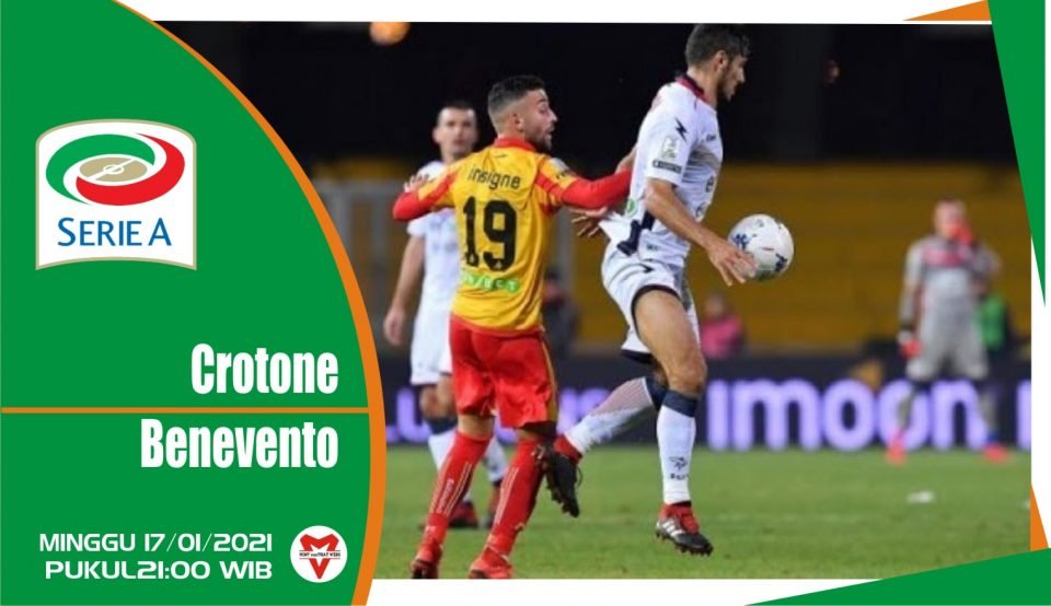 Prediksi Pertandingan Liga Italia: Crotone vs Benevento