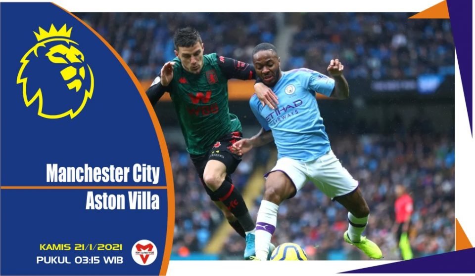 Prediksi Pertandingan Liga Inggris: Man City vs Aston Villa