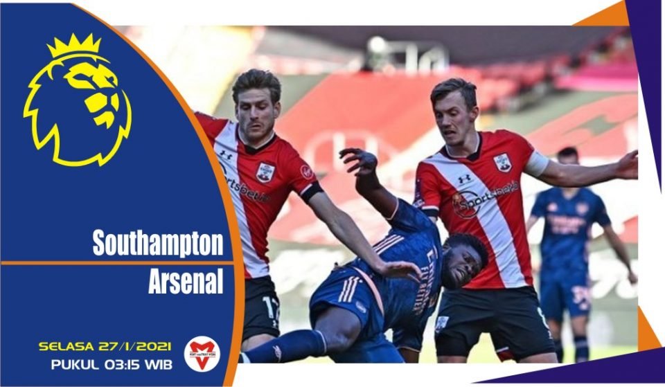 Prediksi Pertandingan Liga Inggris: Southampton vs Arsenal