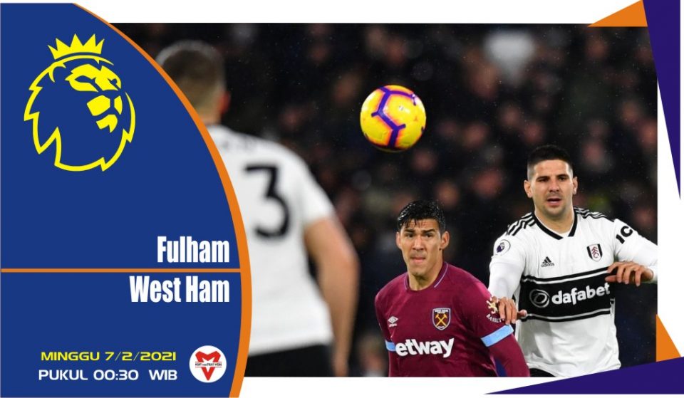 Prediksi Pertandingan Liga Inggris : Fulham vs West Ham United