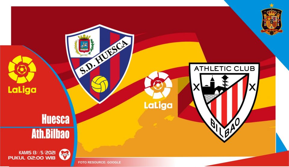 Prediksi Liga Spanyol: Huesca vs Athletic Bilbao - 13 Mei 2021