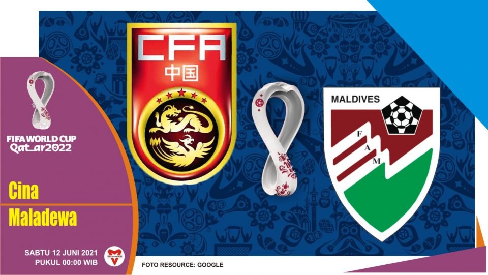 Prediksi China vs Maladewa, Laga Kualifikasi Piala Dunia 12 Juni 2021